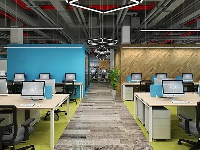 小店区墙体投影过程